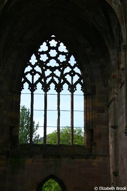 Melrose Abbey, Scotland