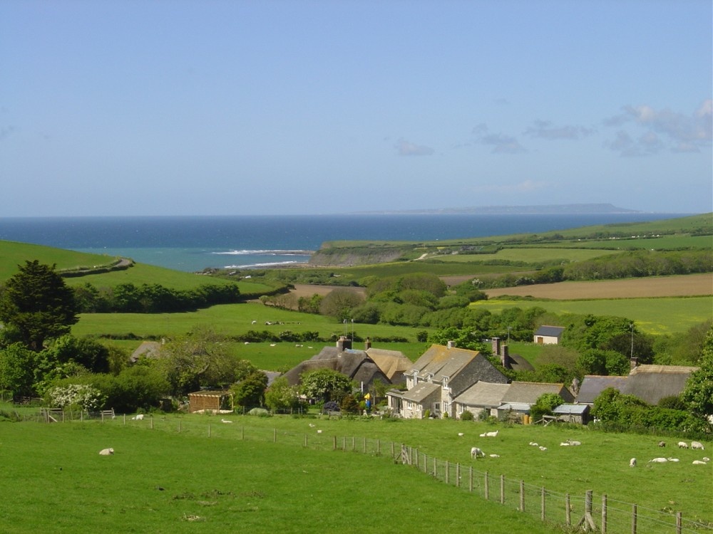 View of Kimmeridge, Dorset