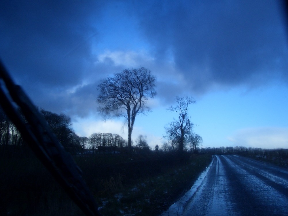 Bleak mid-winter, Lincolnshire Wolds
