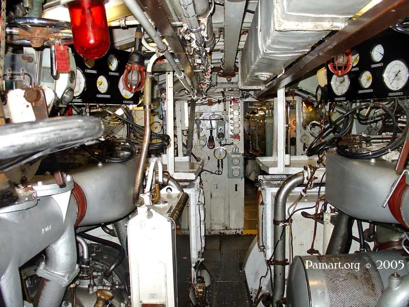 Inside HMS Ocelot