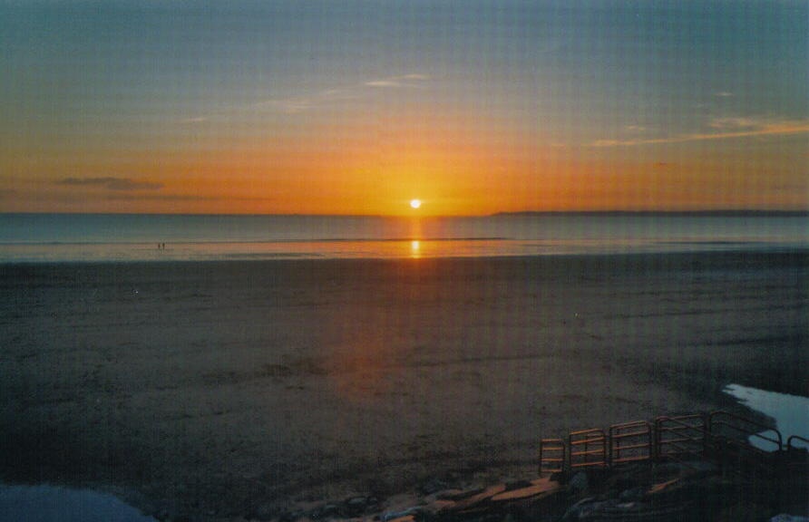 Photograph of Port Talbot beach sunset