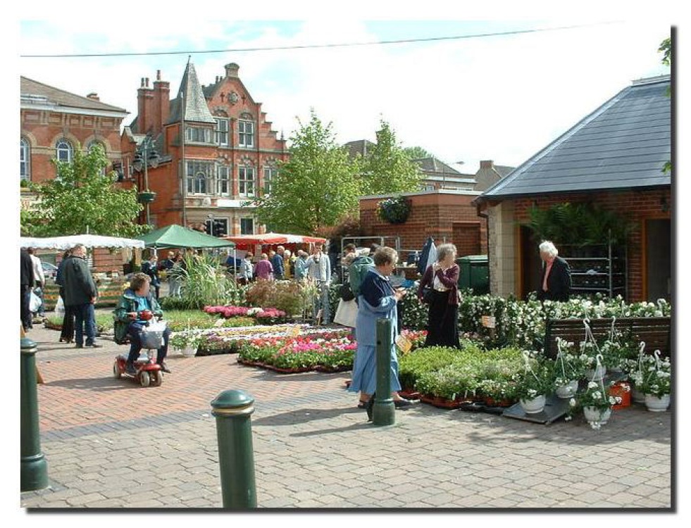 Photograph of Market day at Heanor