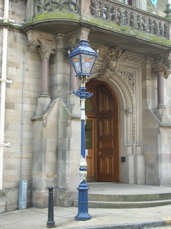 The Town Hall Doorway, Dunfermline Town Hall,