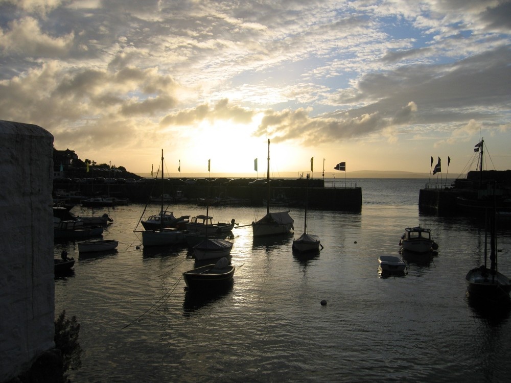 Photograph of Mousehole harbour, Cornwall