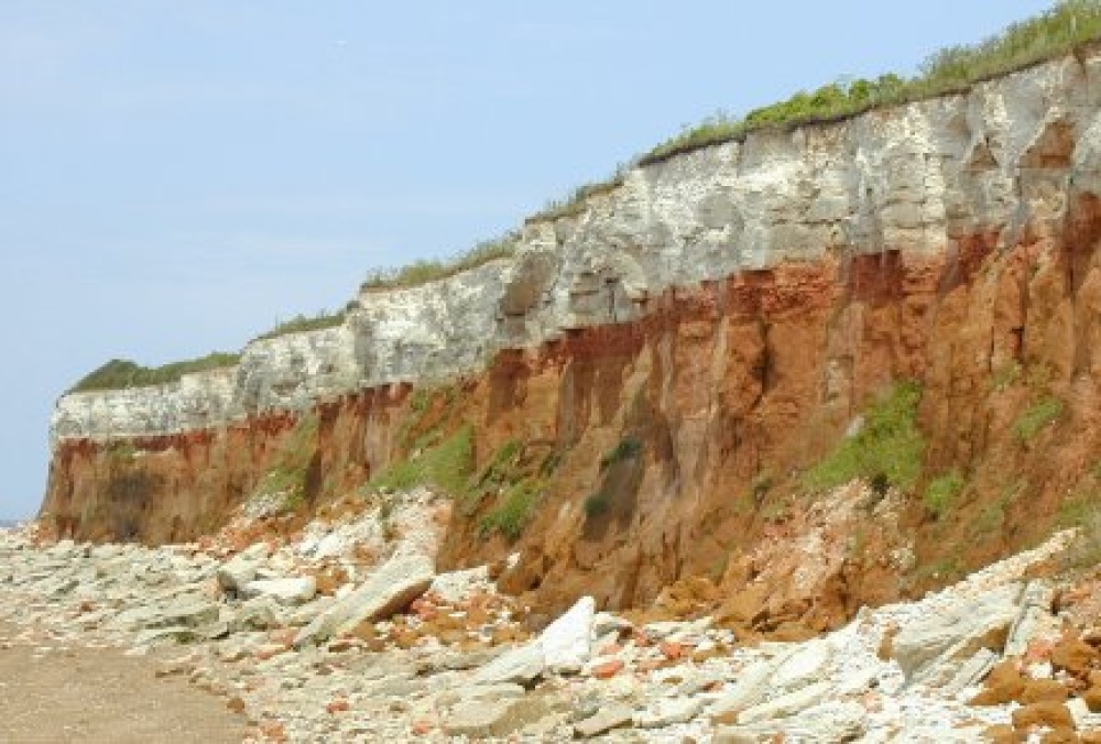 Cliffs at Hunstanton, Norfolk
