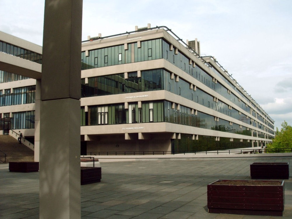 Physics and Astronomy, E.C. Stoner Building, Leeds University.