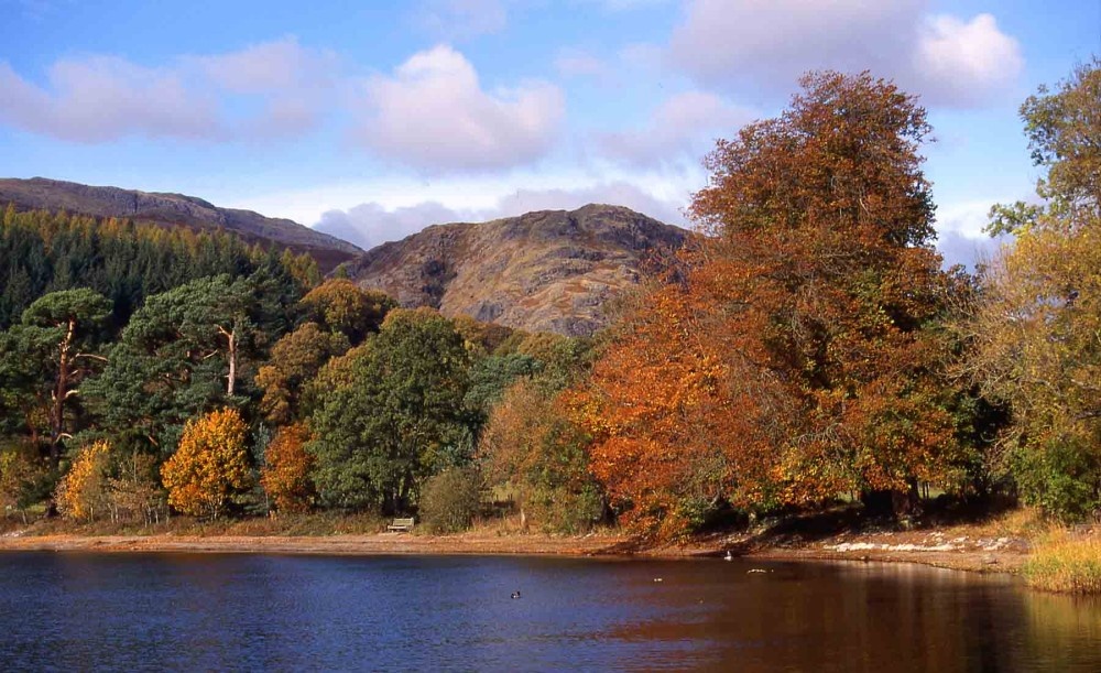 At the head of Lake Coniston, Cumbria
