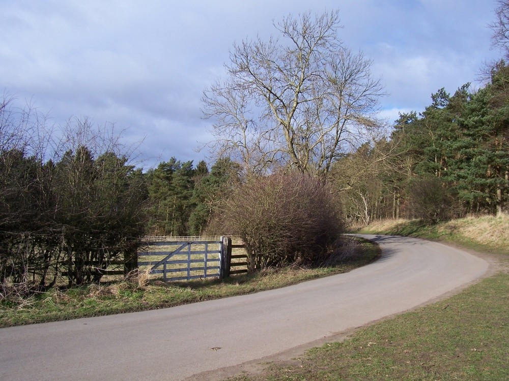 Sand Lane corner, Stenigot, Lincolnshire