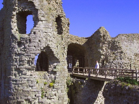 Pevensey Castle Gate