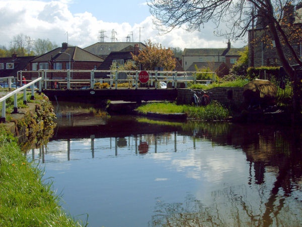 The Swing Bridge at Rodley, West Yorkshire