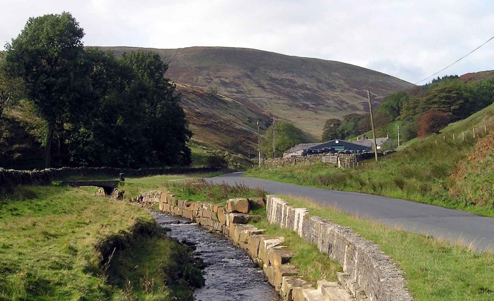 Approach to 'Trough of Bowland' Lancashire
