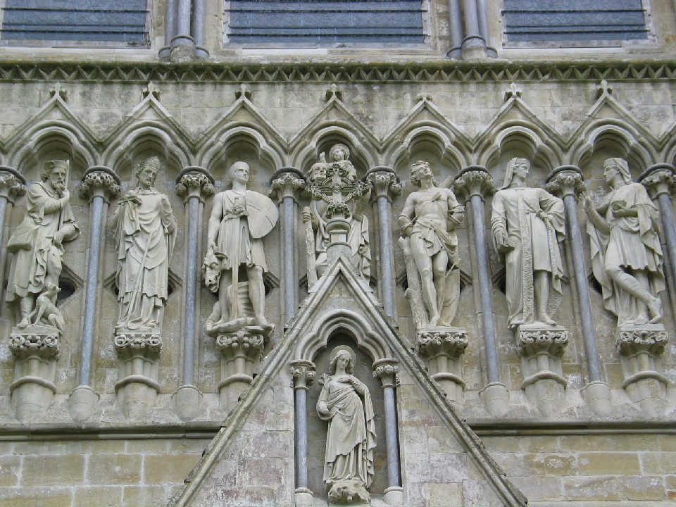 Salisbury Cathedral Statues