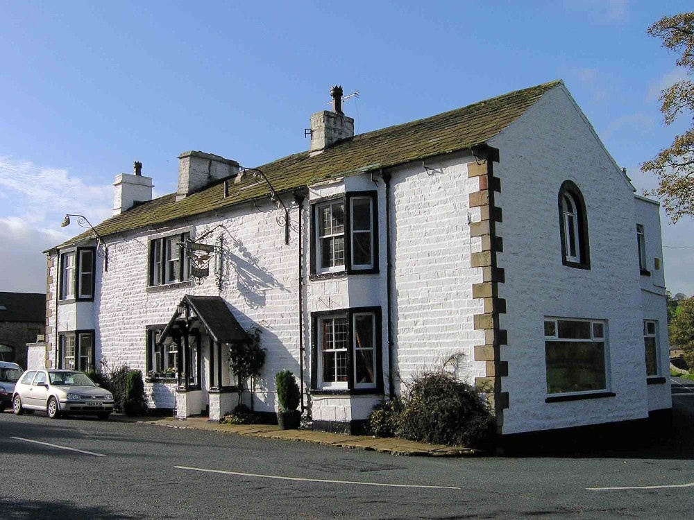 "'The Spread Eagle' pub, at Sawley, Ribble Valley, Lancashire" by Brian