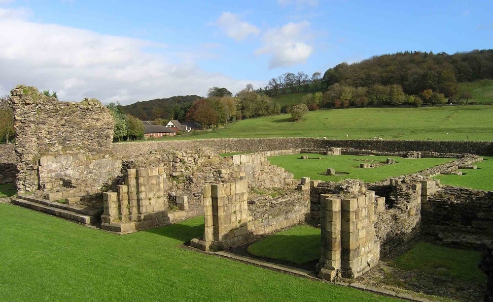 Sawley Abbey Ruins, Ribble Valley photo by Brian Dugdale