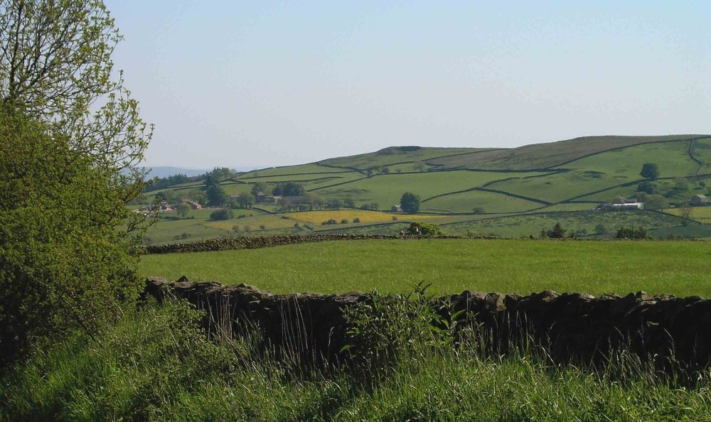 View towards the 'Knotts' from near 'Tosside' Lancashire