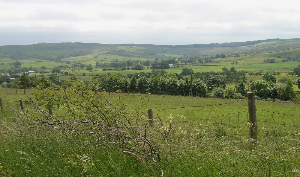 Photograph of View towards Harrop Fold from the 'Slaidburn' road, Lancashire