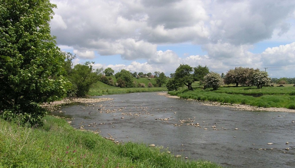 River Ribble at West Bradford, Lancashire