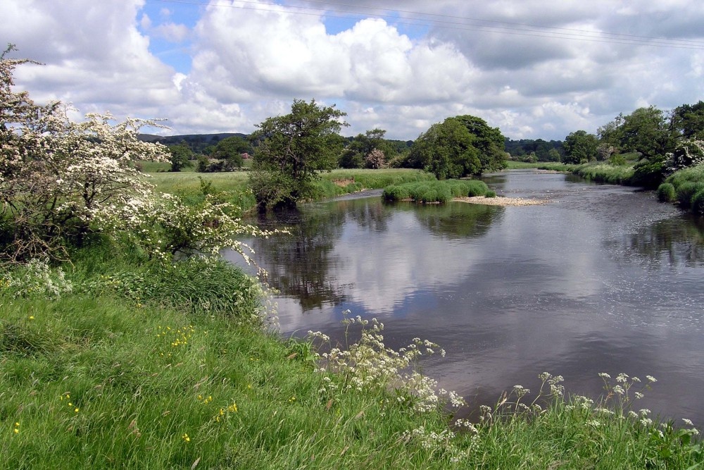 River Ribble near West Bradford, Lancashire