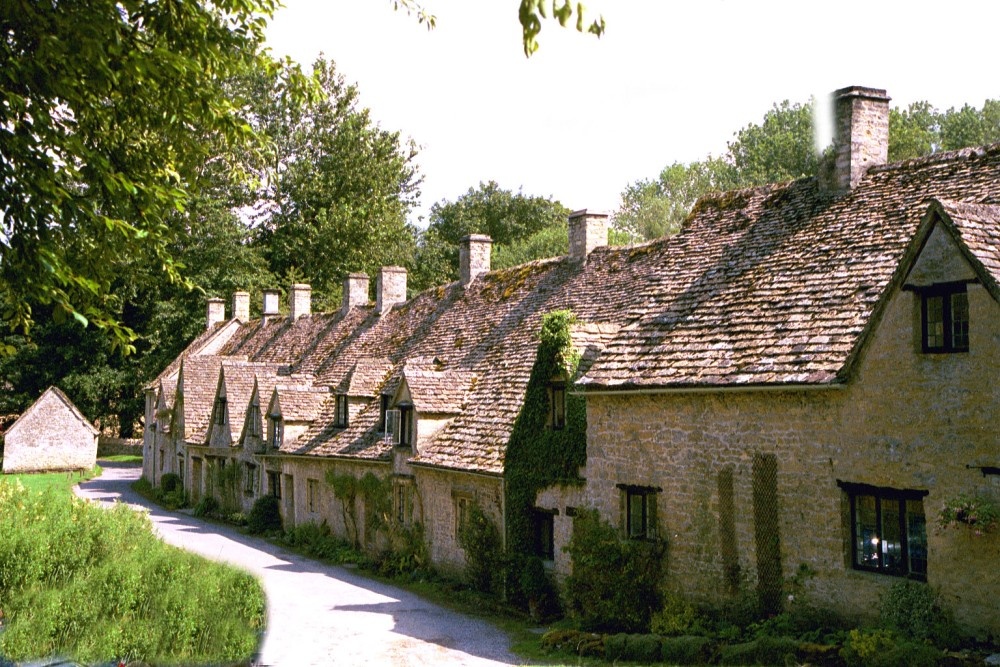 Bibury - Arlington Row. Gloucestershire