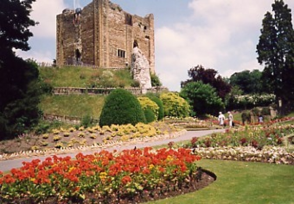 The remains of Guildford Castle, Guildford, Surrey