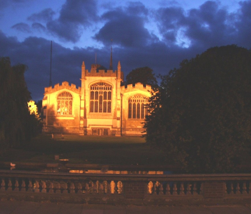 St Marys Church, Hitchin, Hertfordshire.  Late Evening