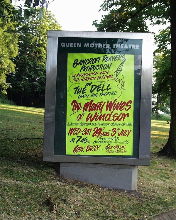 Queen Mother Theatre Billboard