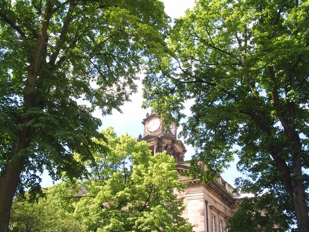 Summers day, Lancaster Town Hall