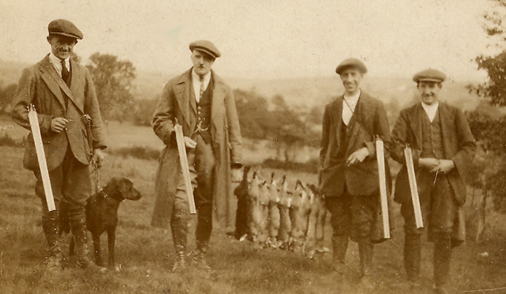 Shooting Party at Harrop Fold (1920's)
