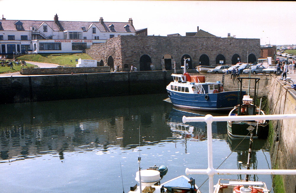 "Seahouses, Northumberland" by P. G. Wright at