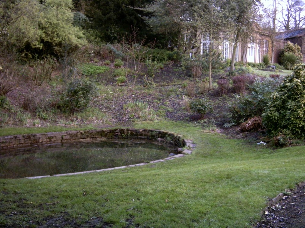 Pond - Philips Park Gardens, Whitefield, Gtr Manchester