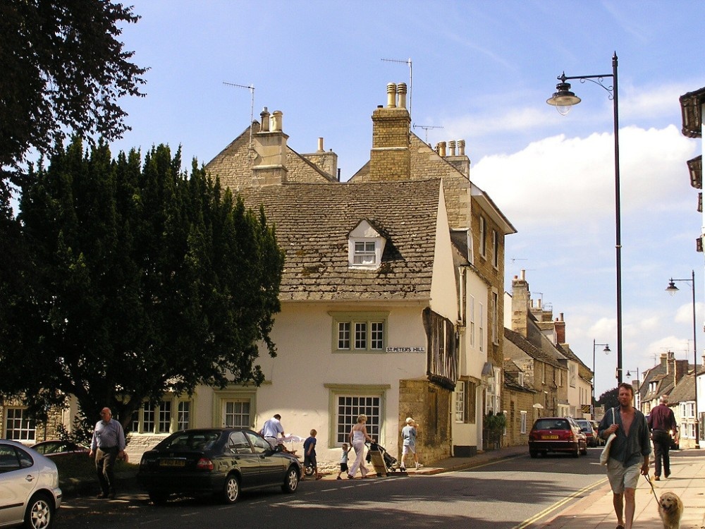 Quaint Stone Buildings, Stamford, Lincolnshire