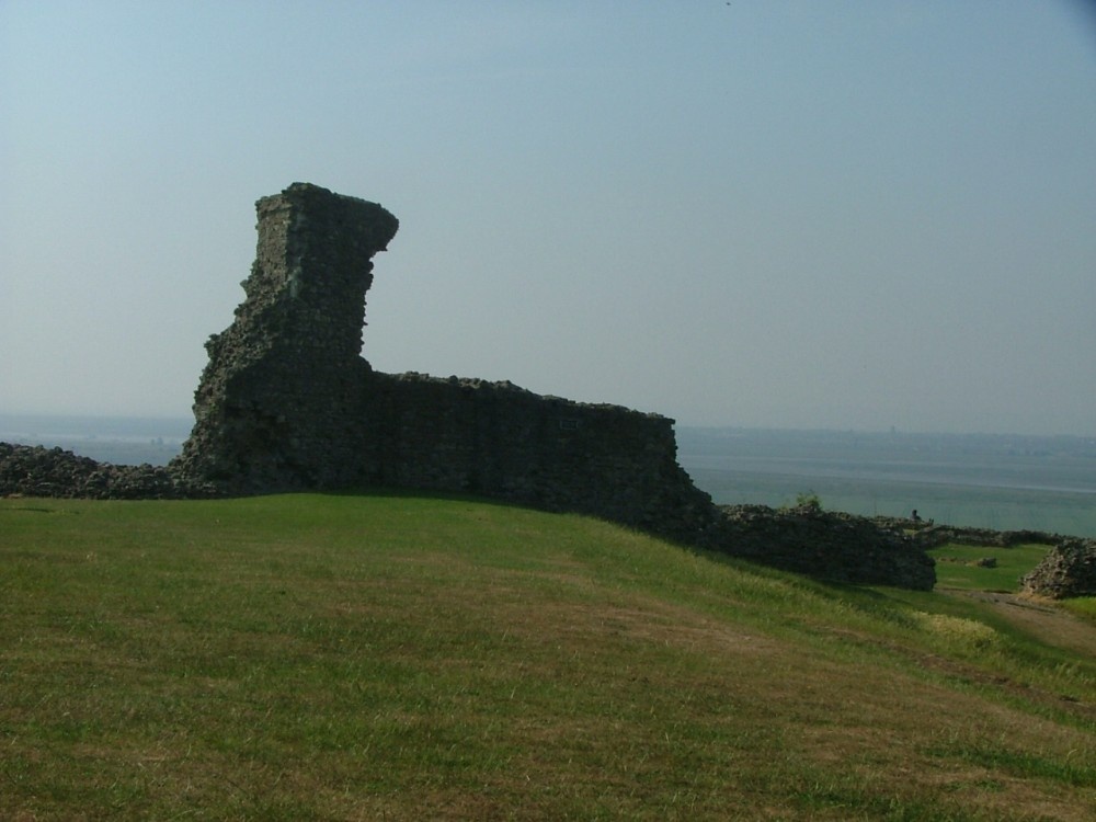 Photograph of Hadleigh Castle shadow