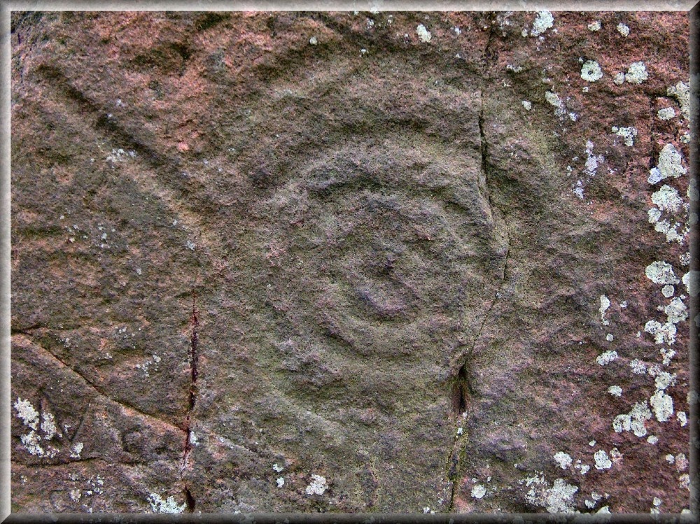 Long Meg & Her Daughters Stone Circle...(Inscription)...Near Penrith, Cumbria
