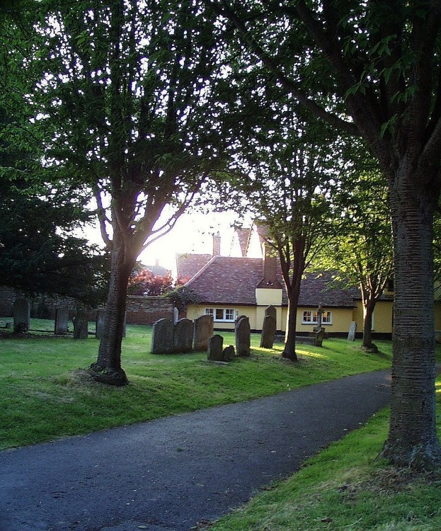 St Marys Church Entrance. Baldock, Hertfordshire