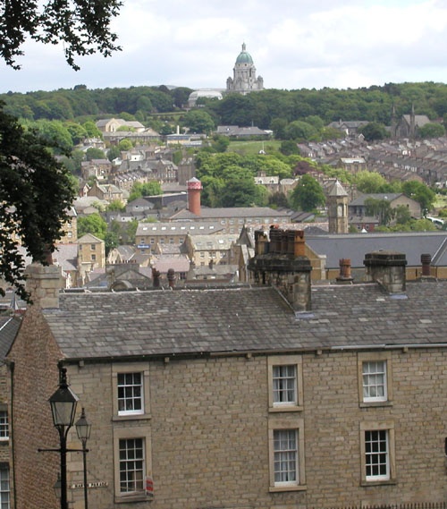 View from Lancaster Castle Hill