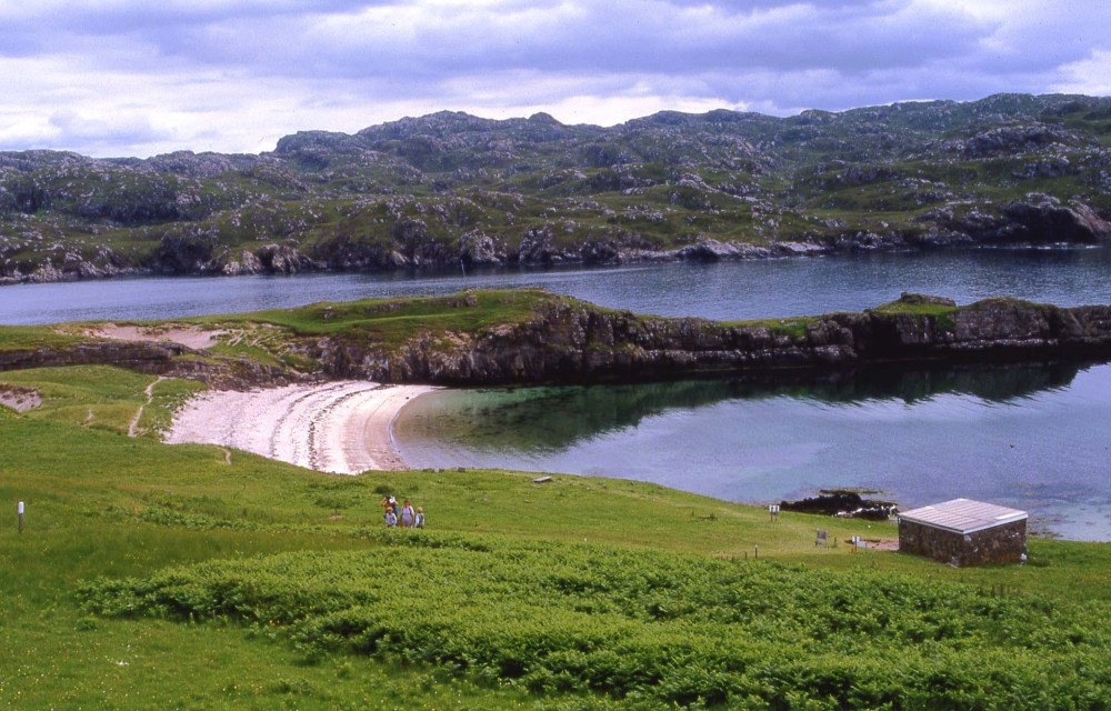 Arriving on the Island of 'Handa', Scotland