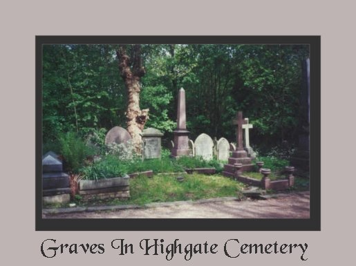 A picture of Highgate Cemetery