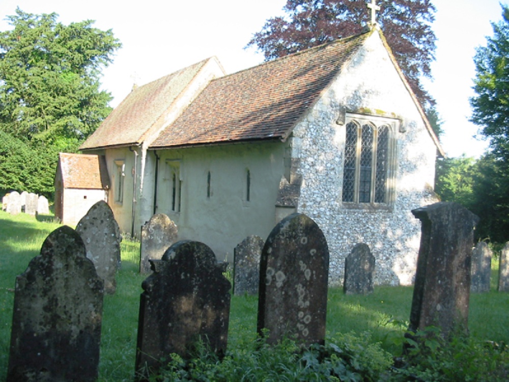 Photograph of St Marys Church Ashley, nr Kings Somborne, Hampshire.