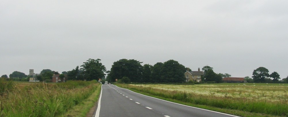 Huttoft, Lincolnshire, from the south.