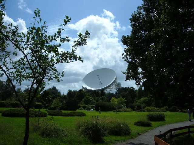 View of the telescope in The Arboretum