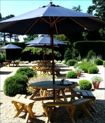 Cool afternoon tea at Exbury?