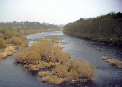 Photograph of The River Tyne At Corbridge, Northumberland