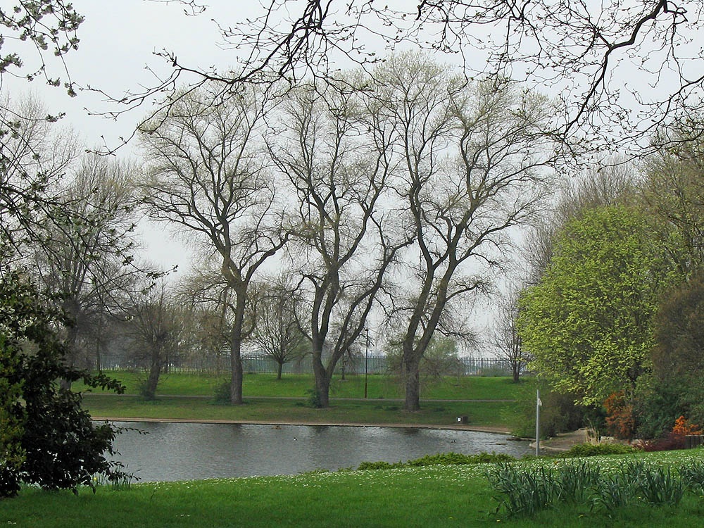 Alvaston Park in early Spring. Alvaston, Derbyshire
