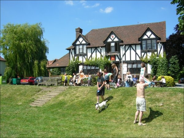 The Crown Pub on the Moor. Cookham, Berkshire
