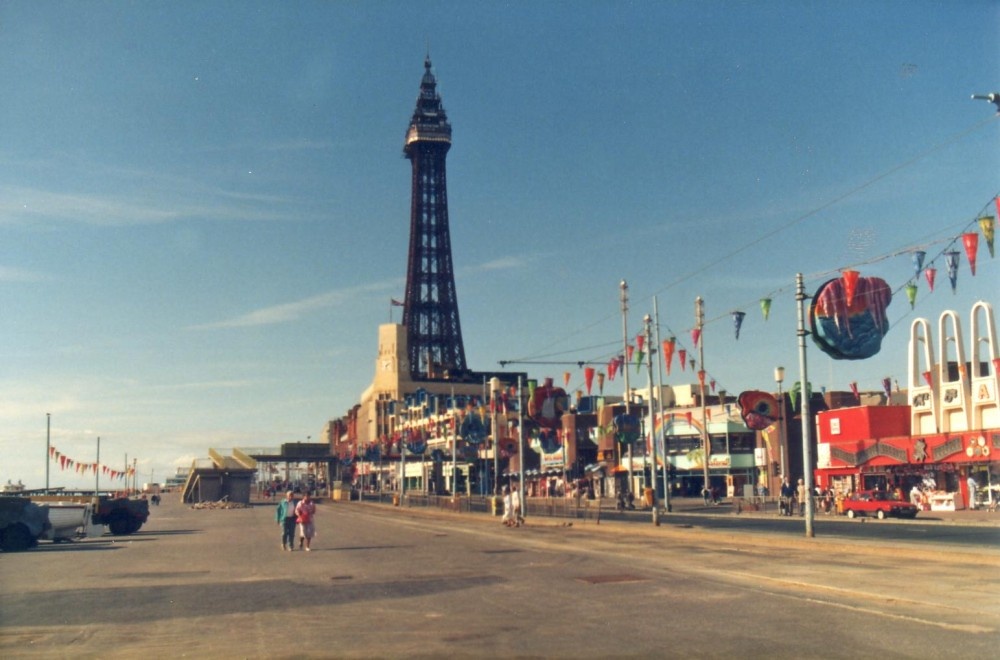 Blackpool Tower in Blackpool, Lancashire