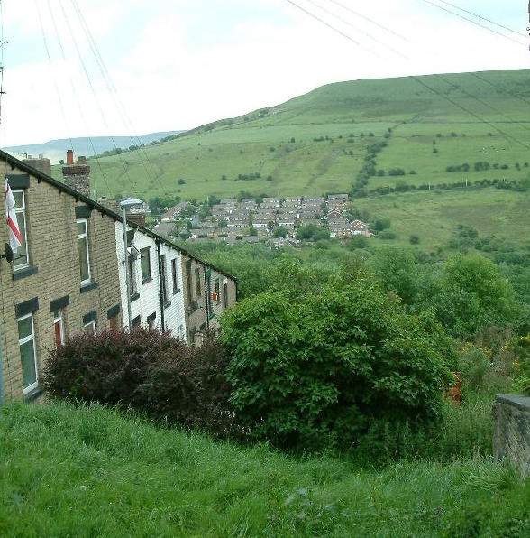 typical row of terraced houses