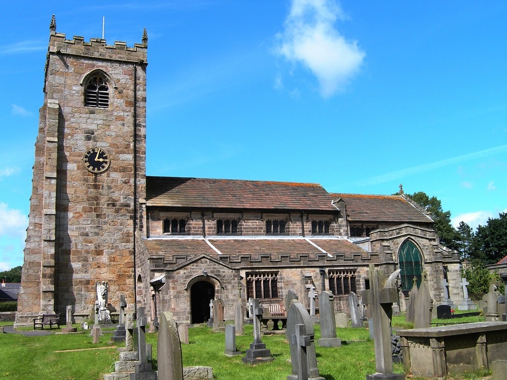 St. Helen's Church, Waddington, Lancashire