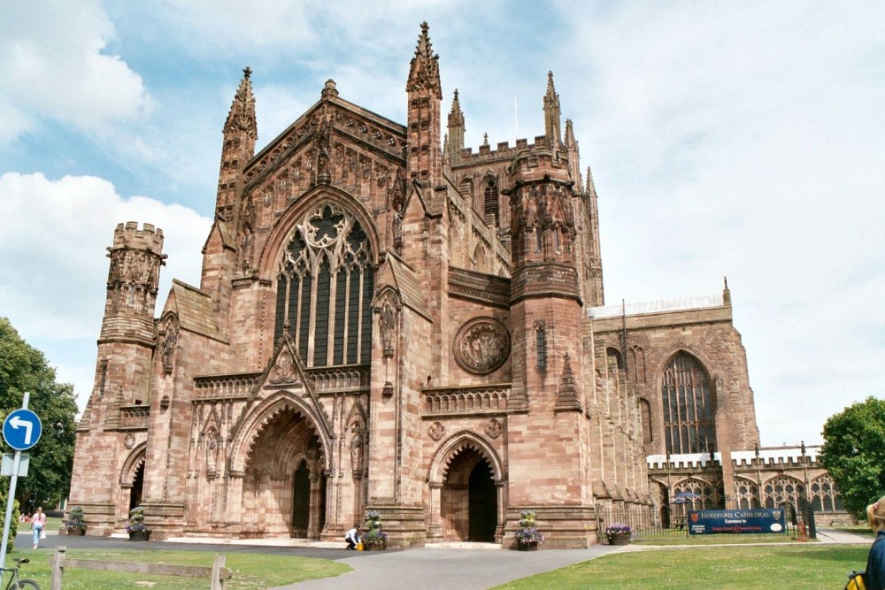 Hereford Cathedral photo by Harold Drake
