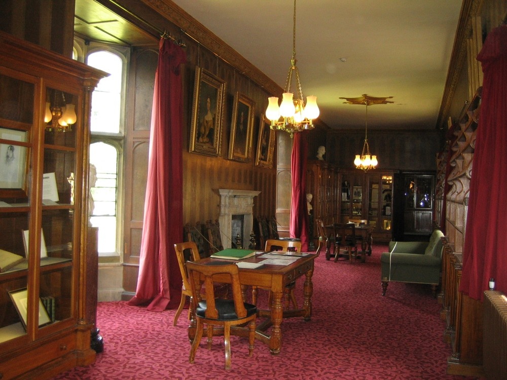 Newstead Abbey, interior