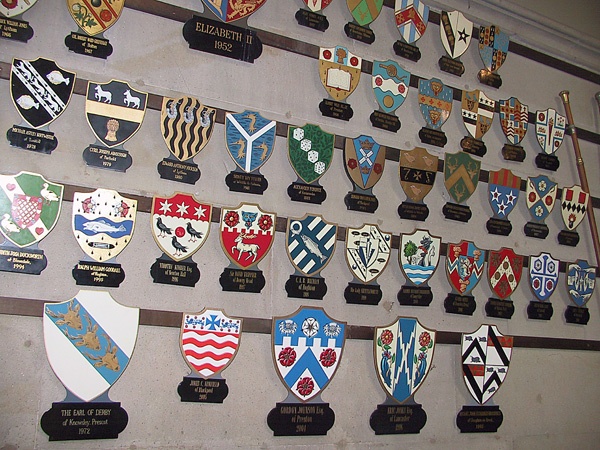 Current Seriffs Shields, Lancaster Castle